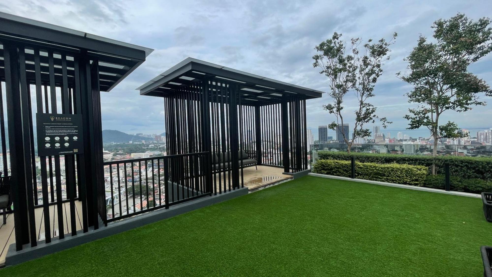 New Georgetown Instagramable 2Br Homestay For 10Pax 无敌美景两房民宿 Beacon Executive Suite Exterior foto