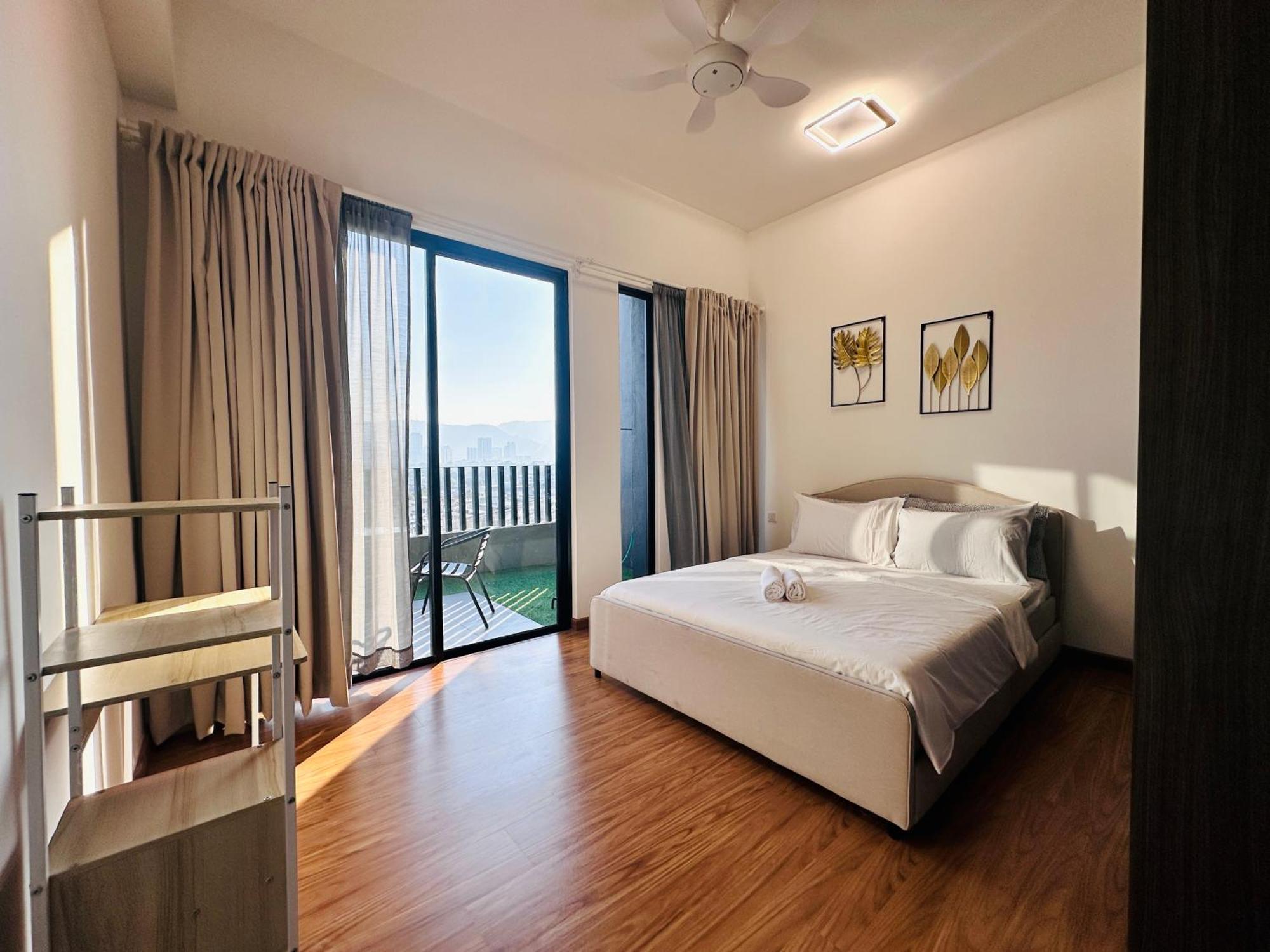 New Georgetown Instagramable 2Br Homestay For 10Pax 无敌美景两房民宿 Beacon Executive Suite Exterior foto