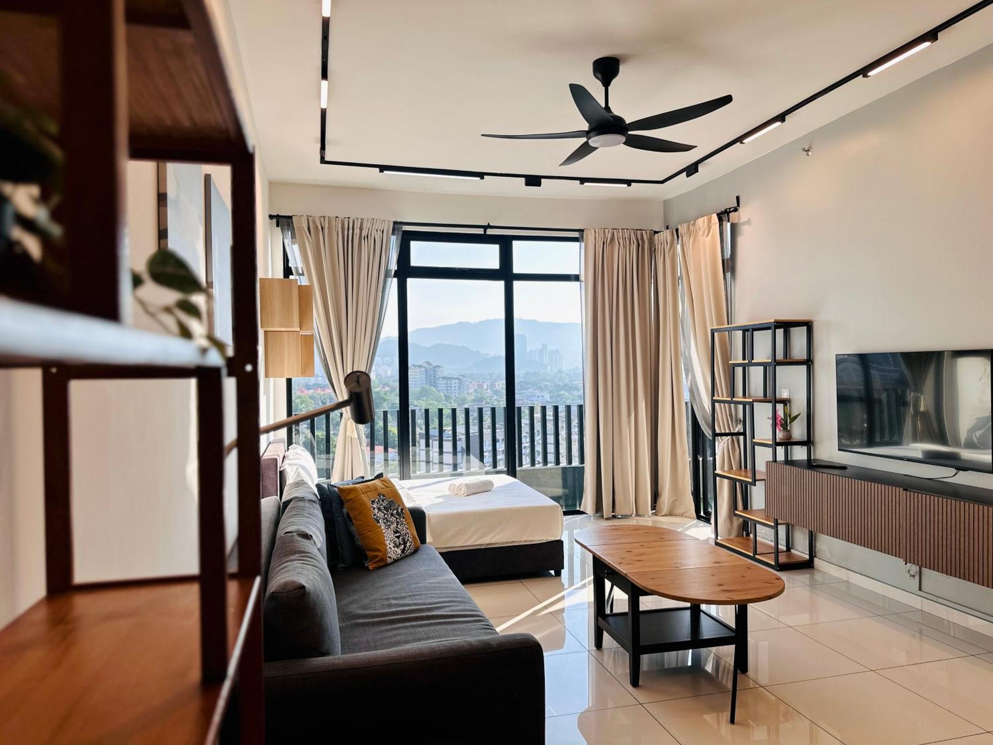New Georgetown Instagramable 2Br Homestay For 10Pax 无敌美景两房民宿 Beacon Executive Suite Exterior foto