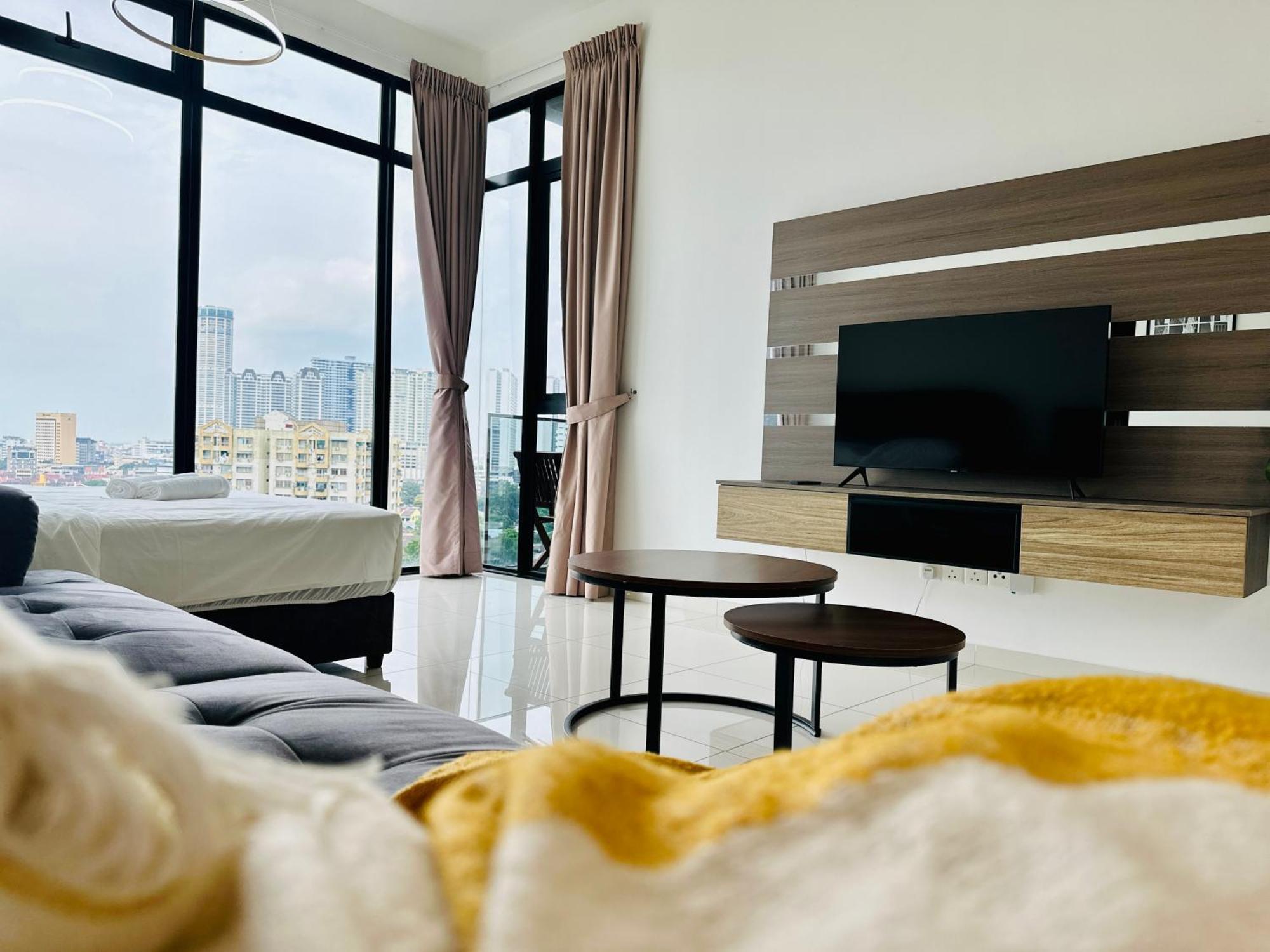 New Georgetown Instagramable 2Br Homestay For 10Pax 无敌美景两房民宿 Beacon Executive Suite Exterior foto