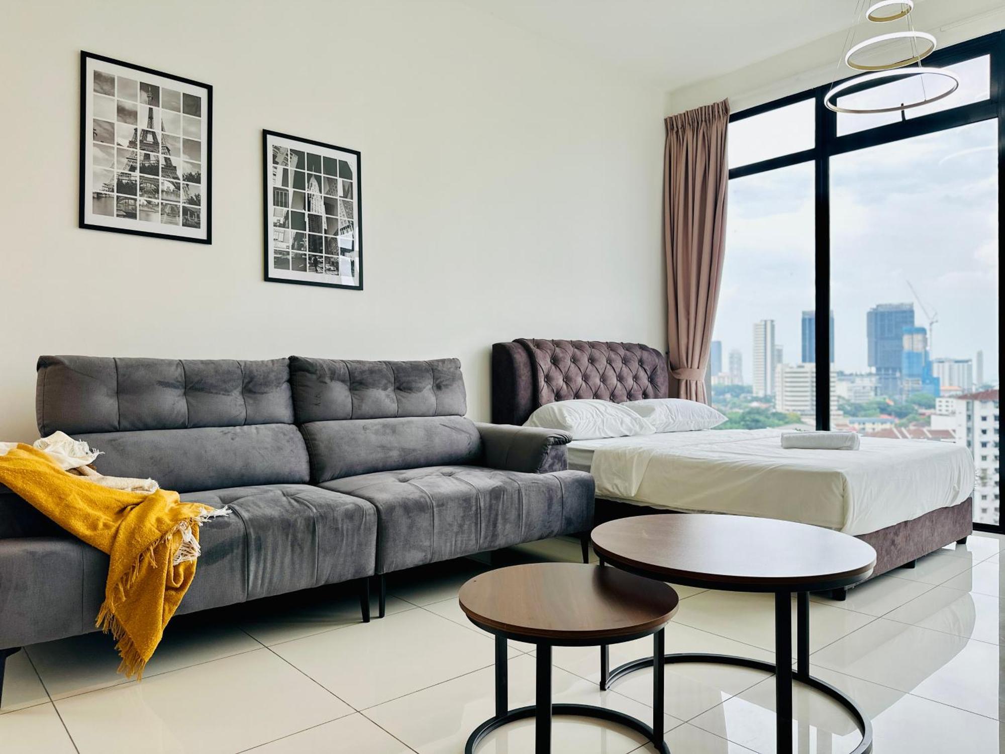 New Georgetown Instagramable 2Br Homestay For 10Pax 无敌美景两房民宿 Beacon Executive Suite Exterior foto