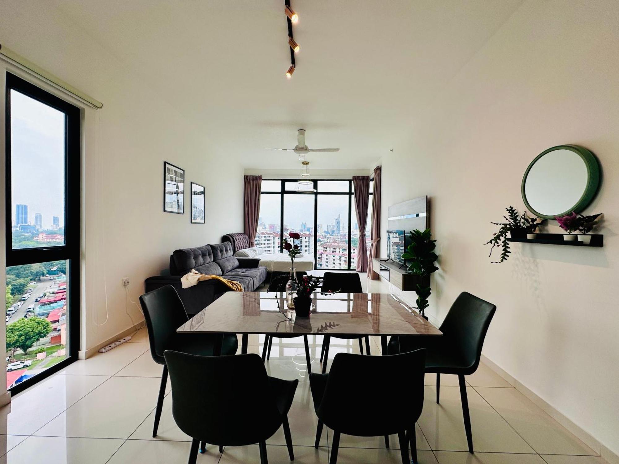 New Georgetown Instagramable 2Br Homestay For 10Pax 无敌美景两房民宿 Beacon Executive Suite Exterior foto